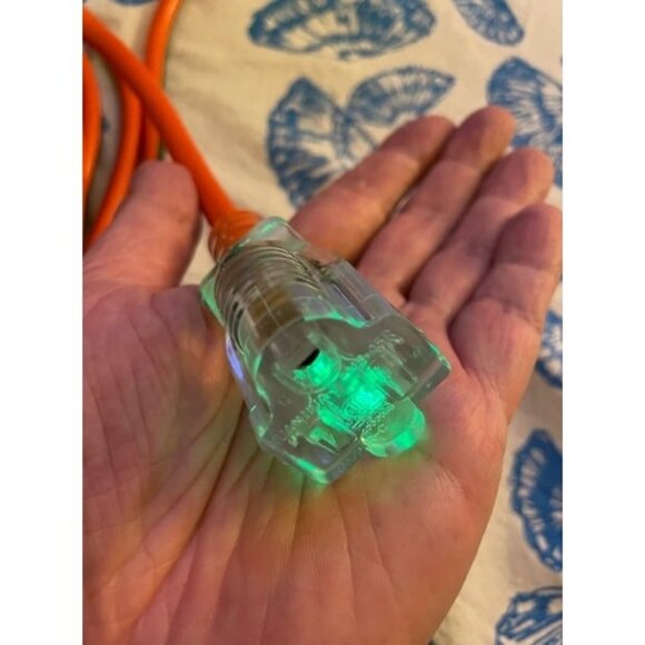 25 ft Outdoor Extension Cord, Lighted End - Picture 2 of 2